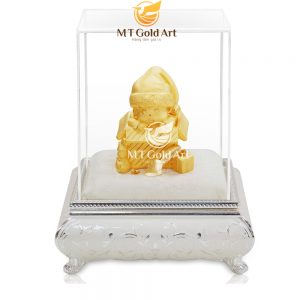 Tượng baby dát vàng 24k - Quà cưới độc đáo